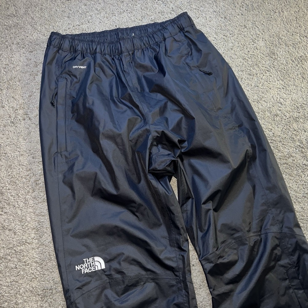 The North Face HyVent DT Rain Pants Women's Small Black Waterproof Ripstop Nylon
